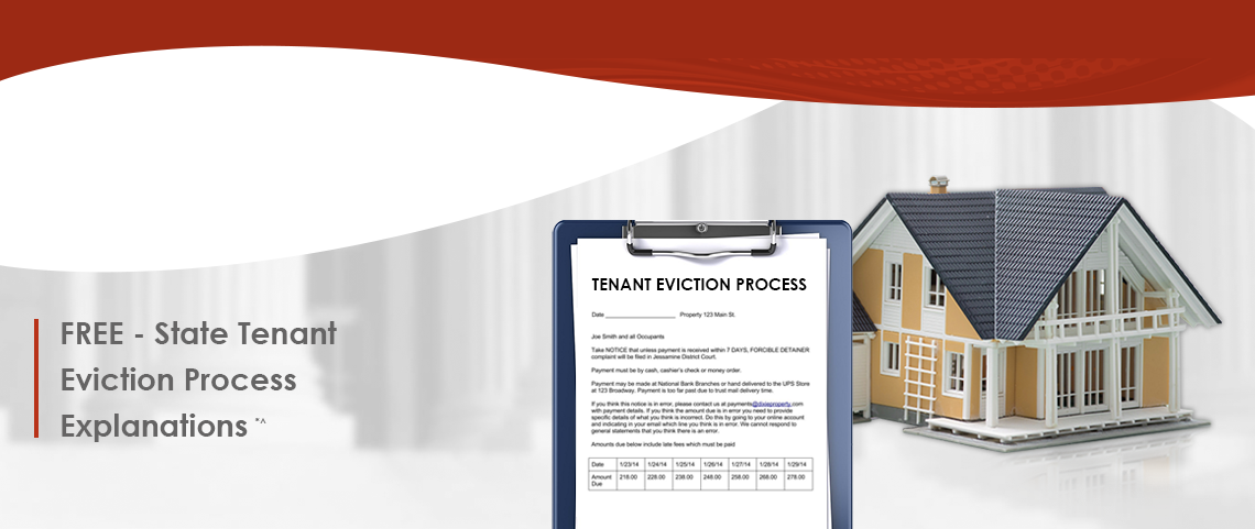 FREE - State Tenant 
                    Eviction Process 
                    Explanations